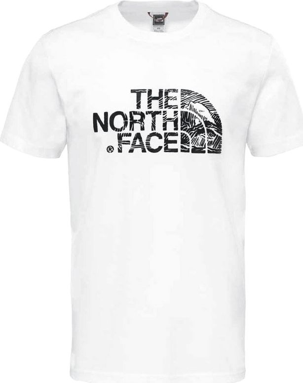 Футболка THE NORTH FACE M S/S Woodcut Dome Tee мужская - 3