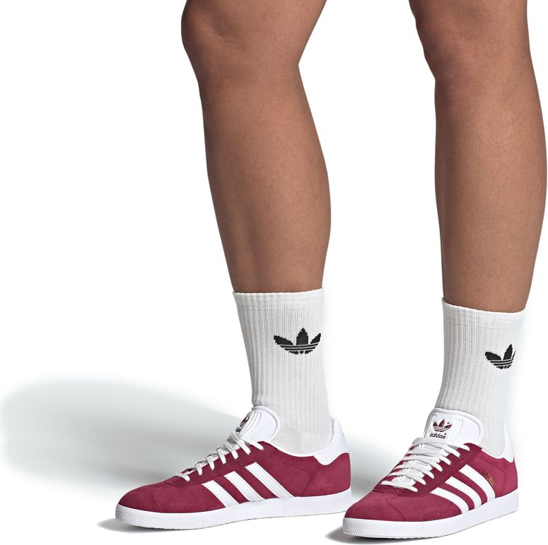 Кроссовки Adidas GAZELLE CBURGU/FTWWHT/GOLDMT мужские - 11