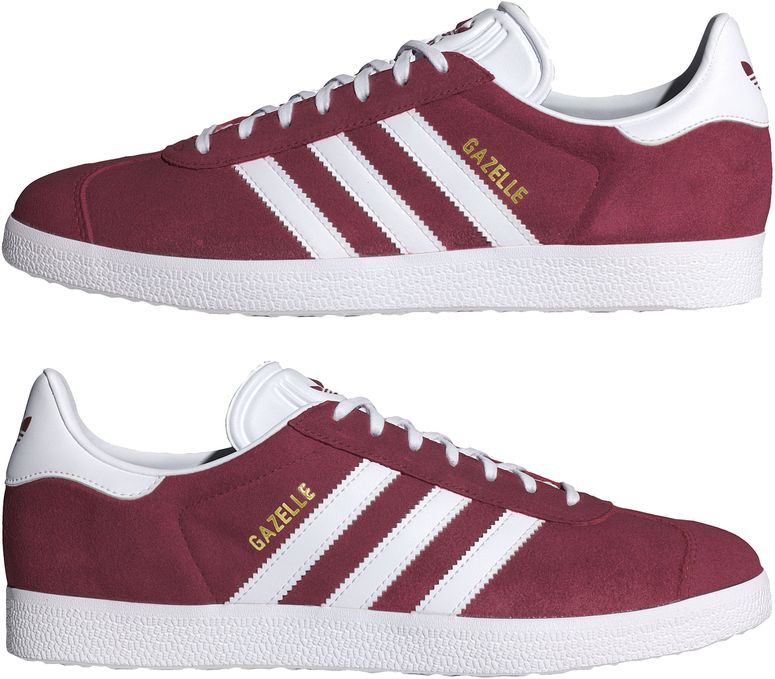 Кроссовки Adidas GAZELLE CBURGU/FTWWHT/GOLDMT мужские - 5