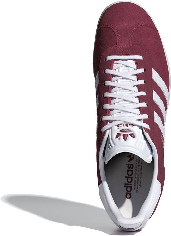 Кроссовки Adidas GAZELLE CBURGU/FTWWHT/GOLDMT мужские - 9