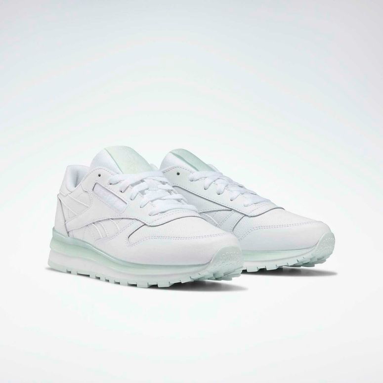 Кроссовки Reebok CL LTHR женские - 2