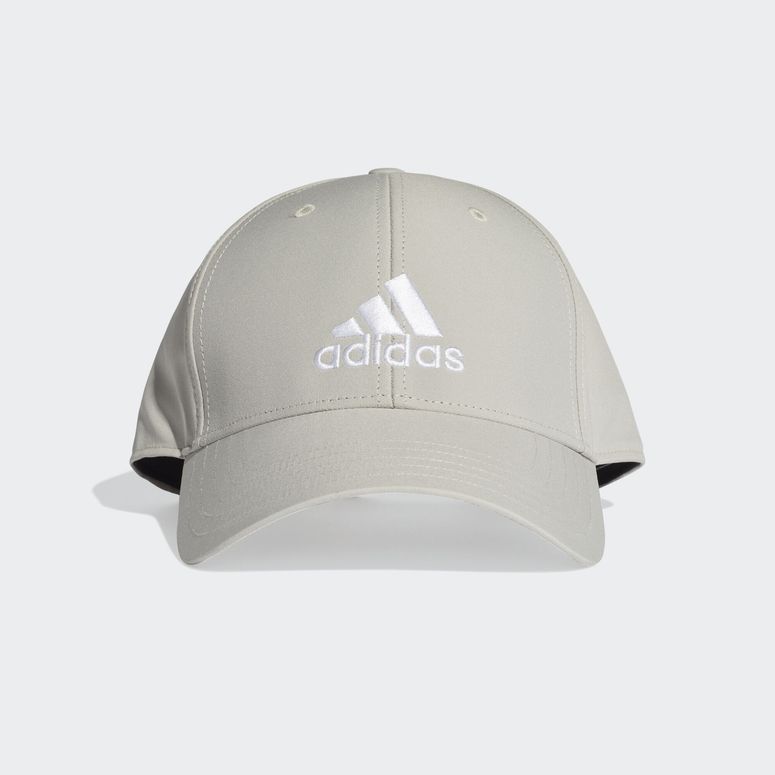Кепка Adidas BBALLCAP LT EMB серый 