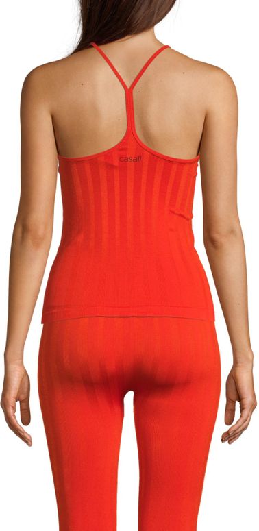 Футболка Casall Shiny Matte Seamless Strap Tank женская - 4