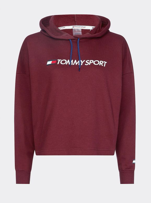 Джемпер Tommy Hilfiger CROPPED HOODY LOGO женский - 5