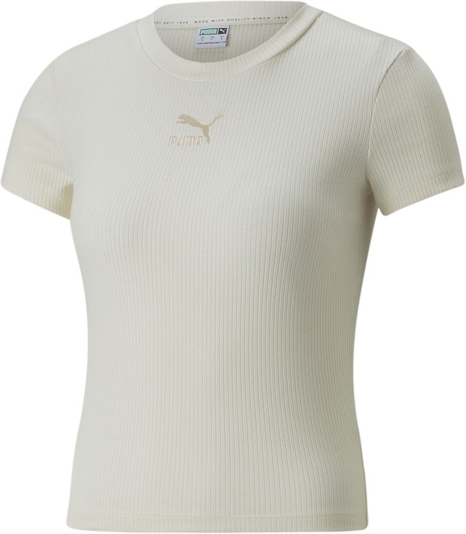 Футболка Puma CLASSICS RIBBED SLIM TEE - 1