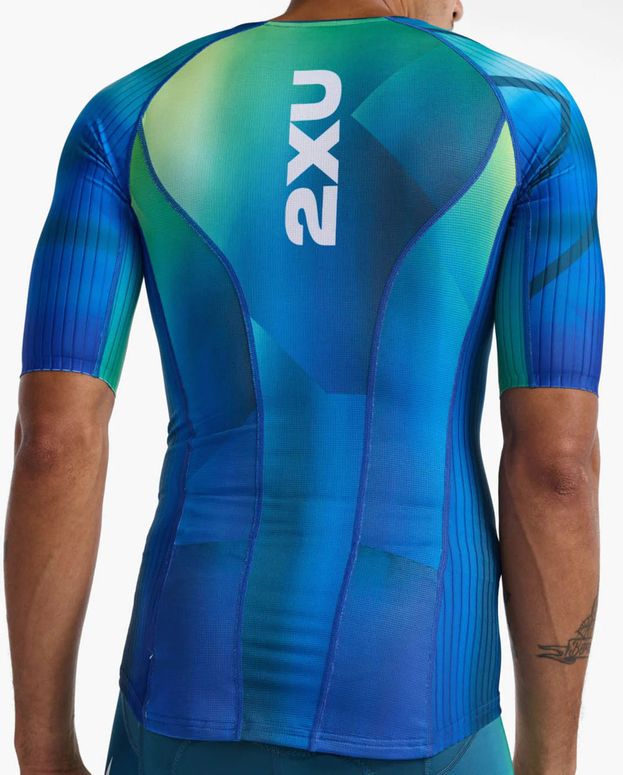 Футболка 2XU Aero Tri Sleeved Top чоловіча - 6