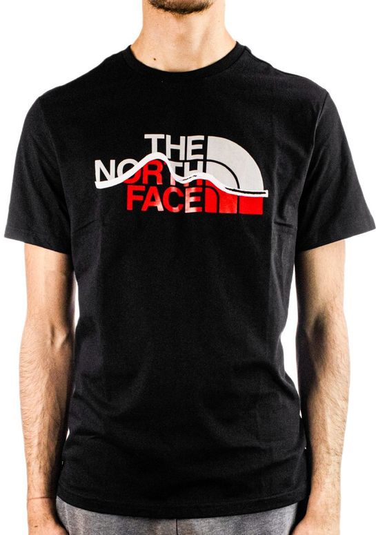 Футболка THE NORTH FACE M S/S MOUNTAIN LINE TEE чоловіча - 3