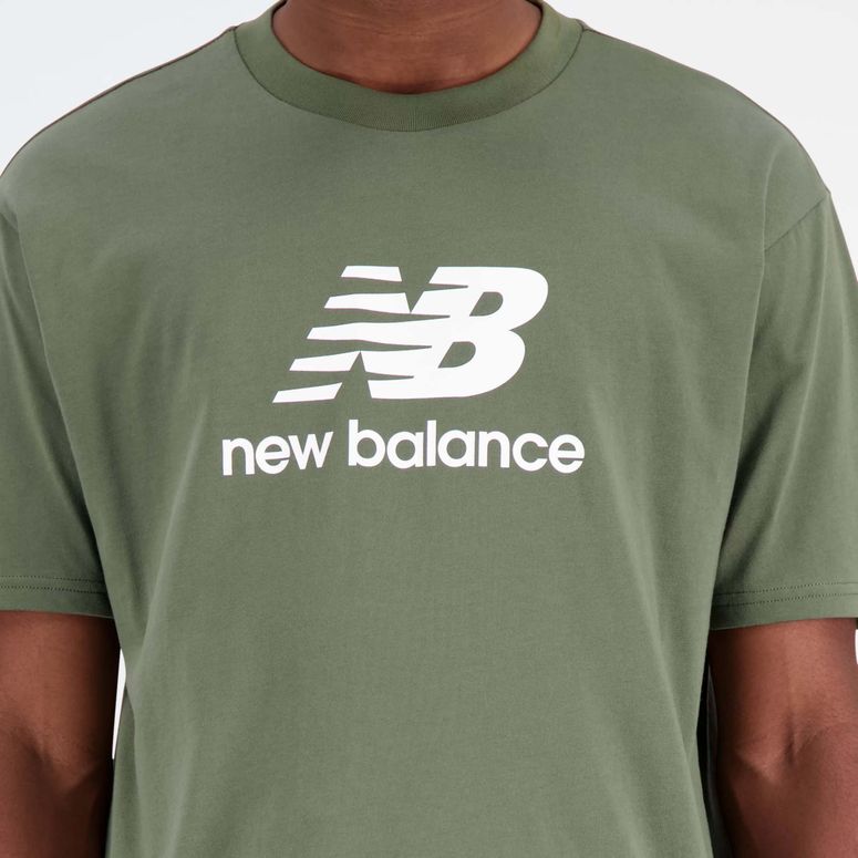 Футболка New Balance ESSENTIALS STACKED LOGO - 5