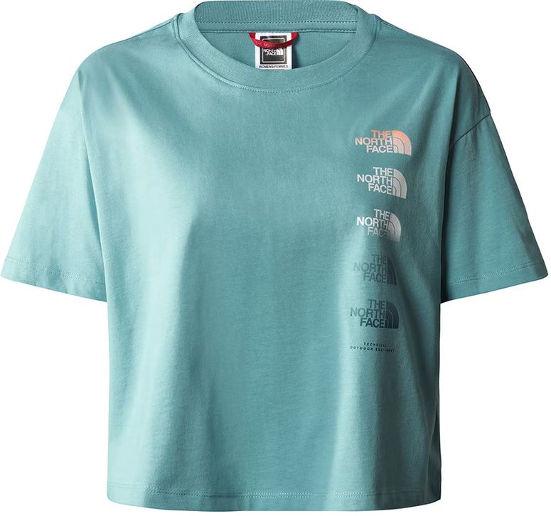 Футболка THE NORTH FACE W D2 GRAPHIC CROP S/S TEE - 1