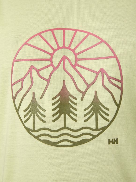 Футболка HELLY HANSEN W SKOG RECYCLED GRAPHIC TEE - 5