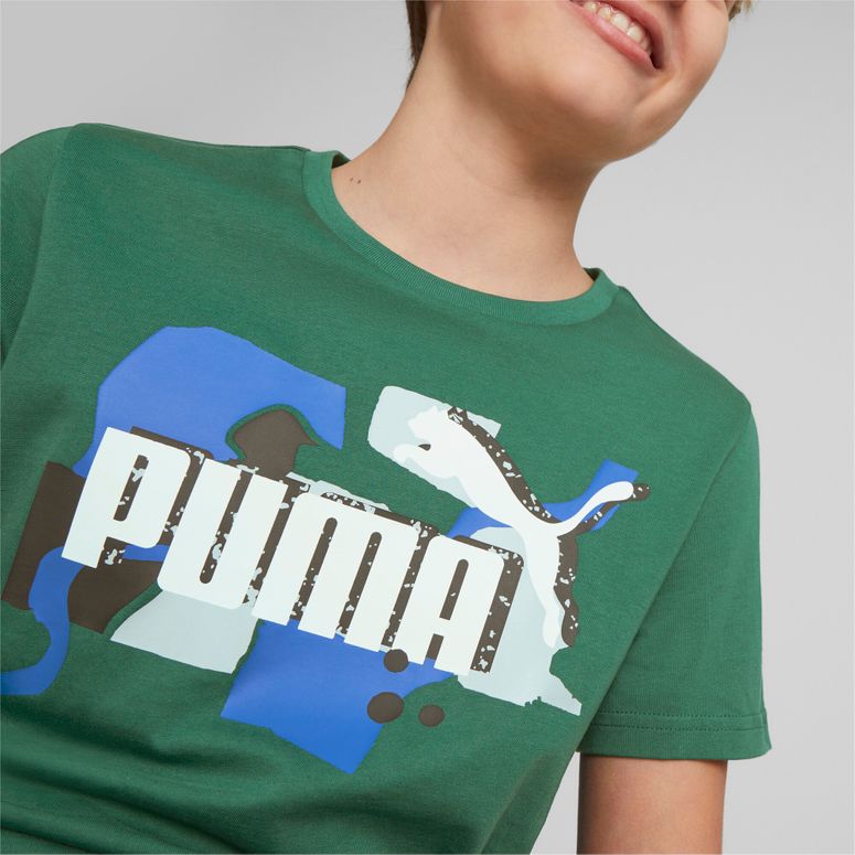 Футболка Puma ESS+ STREET ART LOGO TEE B - 4