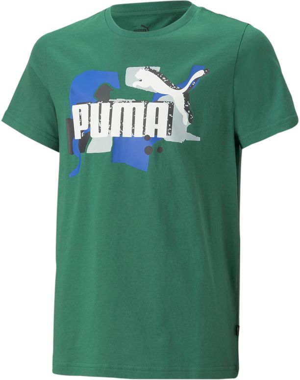 Футболка Puma ESS+ STREET ART LOGO TEE B - 1