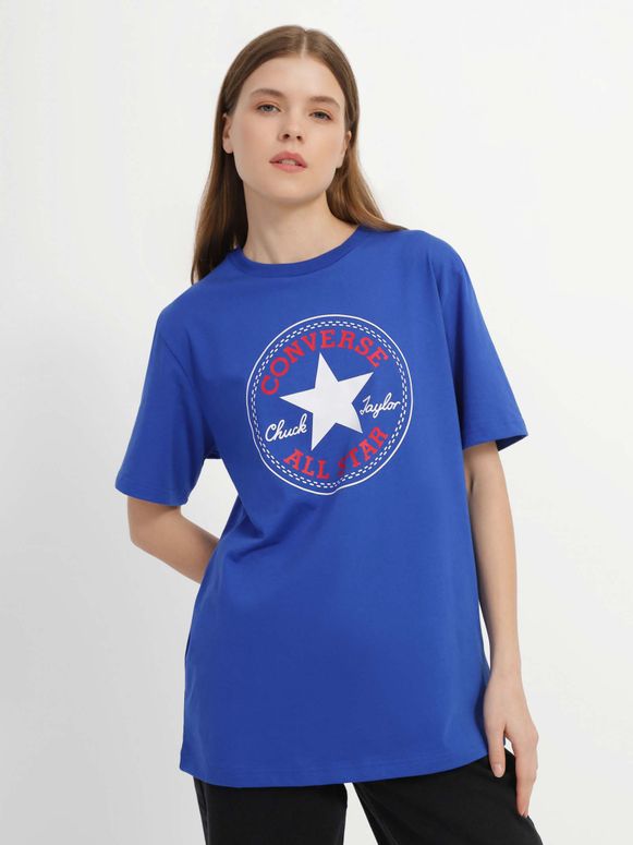 Футболка Converse STANDARD FIT CENTER FRONT CHUCK PATCH CORE TEE - 1