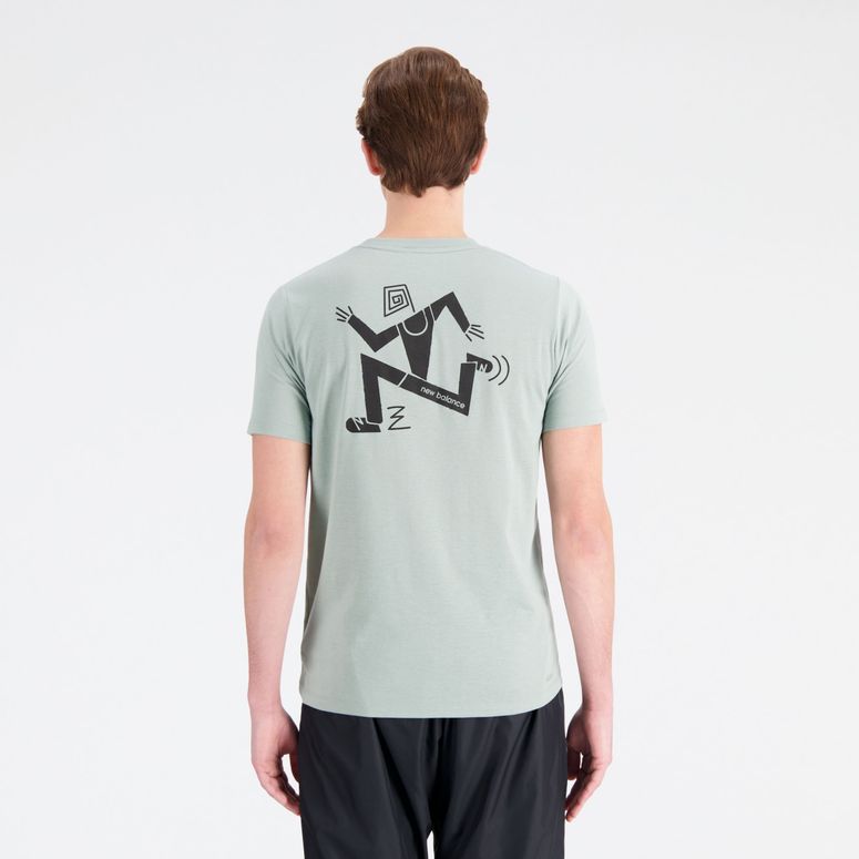 Футболка New Balance TENACITY HEATHERTECH TEE - 4