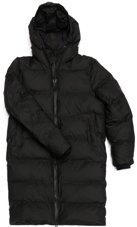 Куртка Rains LONG PUFFER JACKET - 2