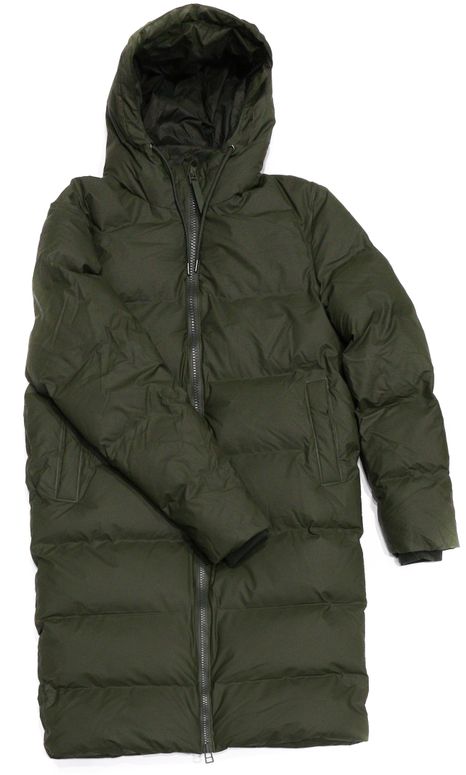 Куртка Rains LONG PUFFER JACKET - 2