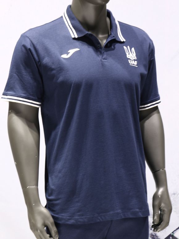 Футболка JOMA POLO MANGA CORTA STAFF PASEO FED. FUTBOL UCRANIA - 2