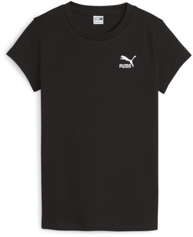 Футболка Puma CLASSICS RIBBED SLIM TEE - 1