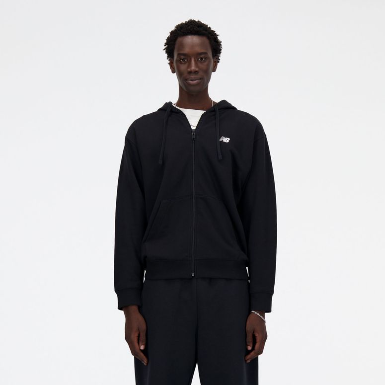 Джемпер New Balance NB Stacked Logo FZ Hoodie чоловічий - 1