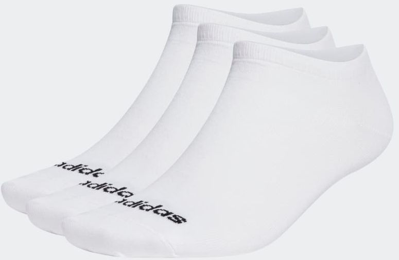 Носки Adidas T LIN LOW 3P WHITE/BLACK - 1