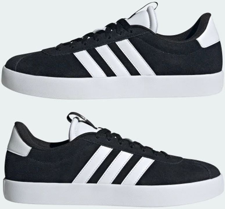 Кроссовки Adidas VL COURT 3.0 CBLACK/FTWWHT/CBLACK мужские - 2