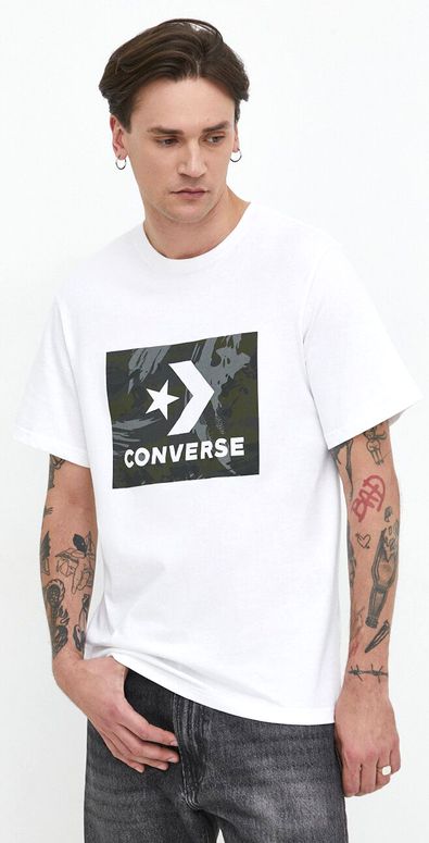 Футболка Converse STAR CHEV BRUSH STROKE KNOCK OUT CAMO FILL - 1