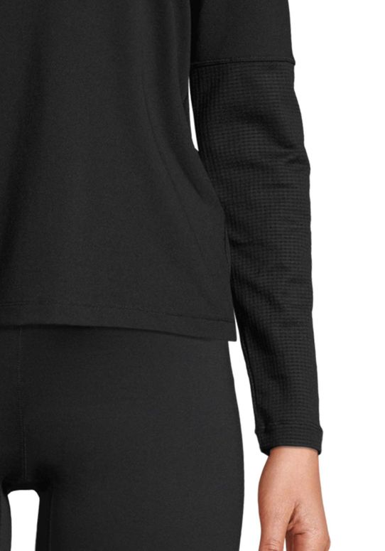 Футболка Casall ESSENTIAL MESH DETAIL LONG SLEEVE BLACK,34 - 2