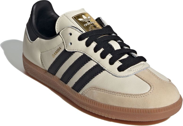 Кроссовки Adidas SAMBA OG W CREWHT/CBLACK/SANSTR женские - 3