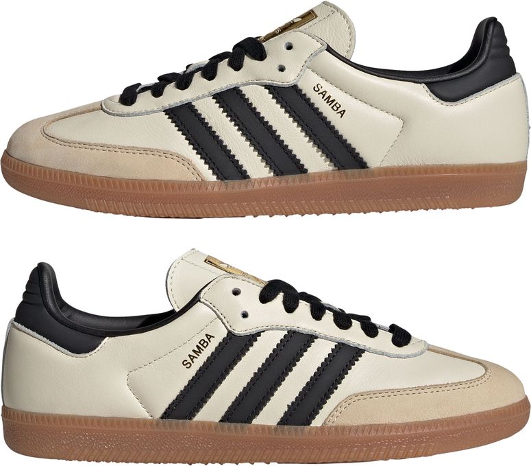 Кроссовки Adidas SAMBA OG W CREWHT/CBLACK/SANSTR женские - 5