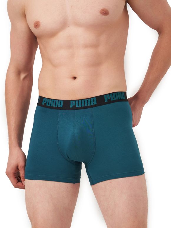 Труси Puma PUMA MEN EVERYDAY BASIC BOXER 2P чоловічі - 4