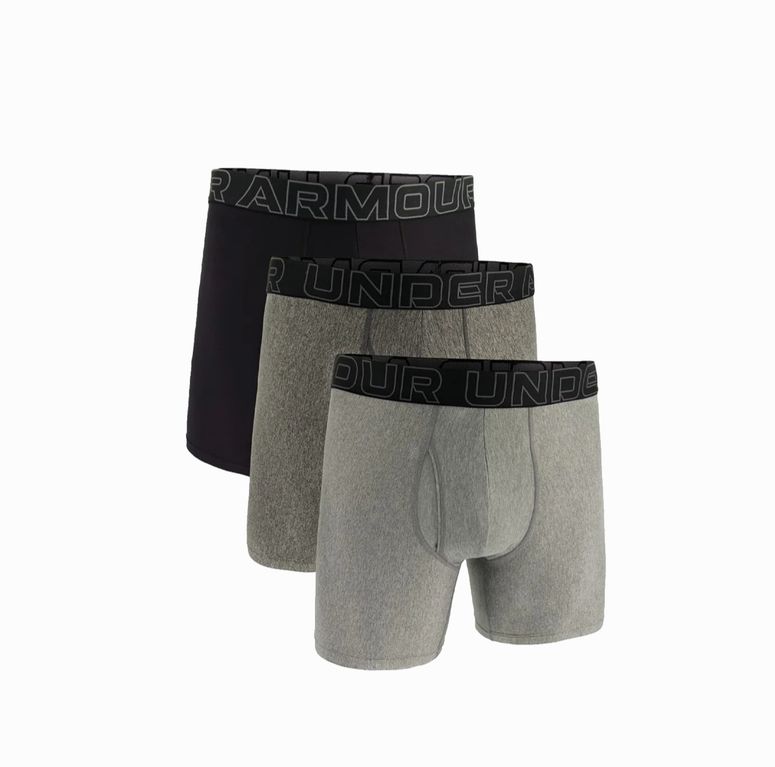 Труси UNDER ARMOUR UUSHJ04M Underwear Boxers UA PERFORMANCE TECH - SOLID 6" 3PK чоловічі - 1