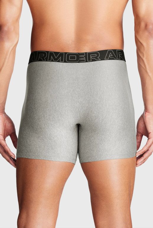 Труси UNDER ARMOUR UUSHJ04M Underwear Boxers UA PERFORMANCE TECH - SOLID 6" 3PK чоловічі - 3