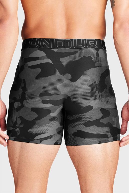 Труси UNDER ARMOUR UUSHJ19M Underwear Boxers UA PERFORMANCE TECH - PRINT 6" 3PK  чоловічі - 3