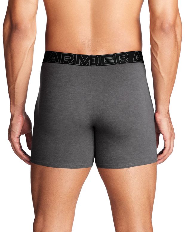 Трусы UNDER ARMOUR UUSHJ09M Underwear Boxers UA PERFORMANCE COTTON - SOLID 6" 3PK  мужские - 3