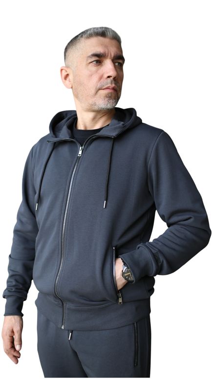 Джемпер BAVOVNA ESS FZ HOODIE FT мужской - 1