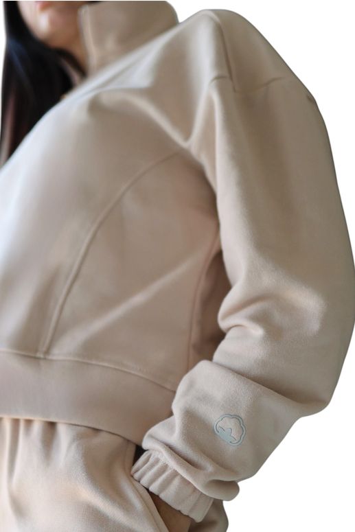 Джемпер BAVOVNA ESS HALF ZIP FT жіночий - 2