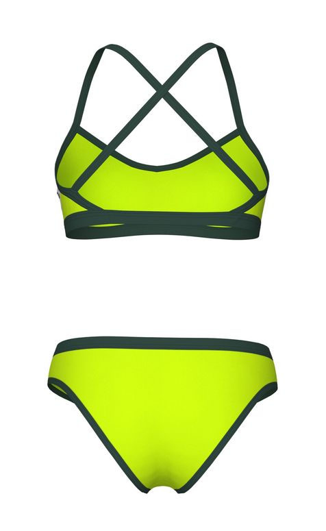 Купальник Arena ICONS BIKINI CROSS BACK SOLID женский - 7