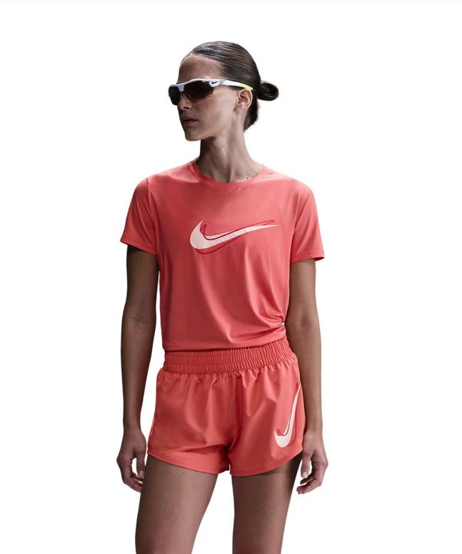 Футболка Nike W NK ONE SWSH HBR DF SS TOP жіноча - 1