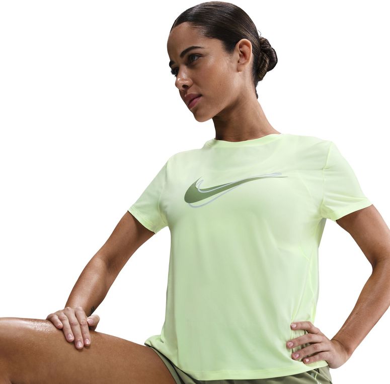 Футболка Nike W NK ONE SWSH HBR DF SS TOP жіноча - 6