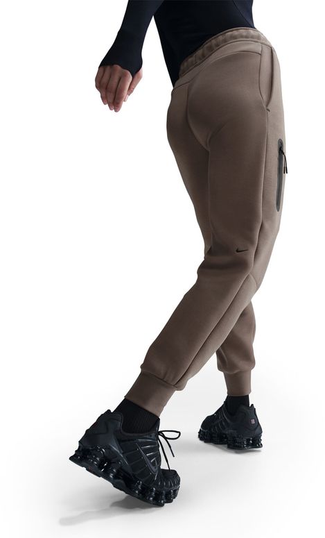 Брюки Nike W NSW TCH FLC MR JGGER 2 женские - 5