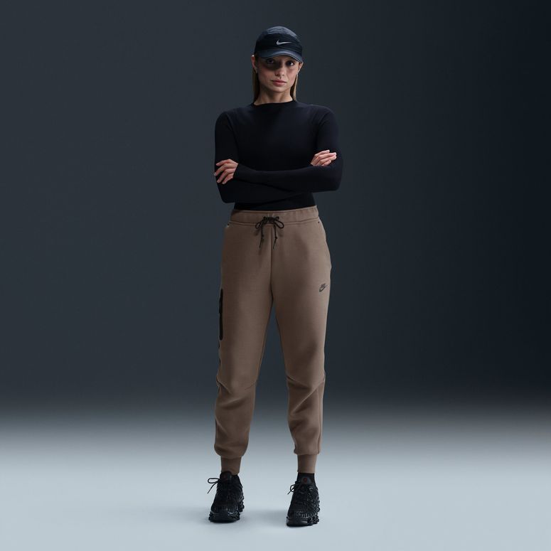 Брюки Nike W NSW TCH FLC MR JGGER 2 женские - 8