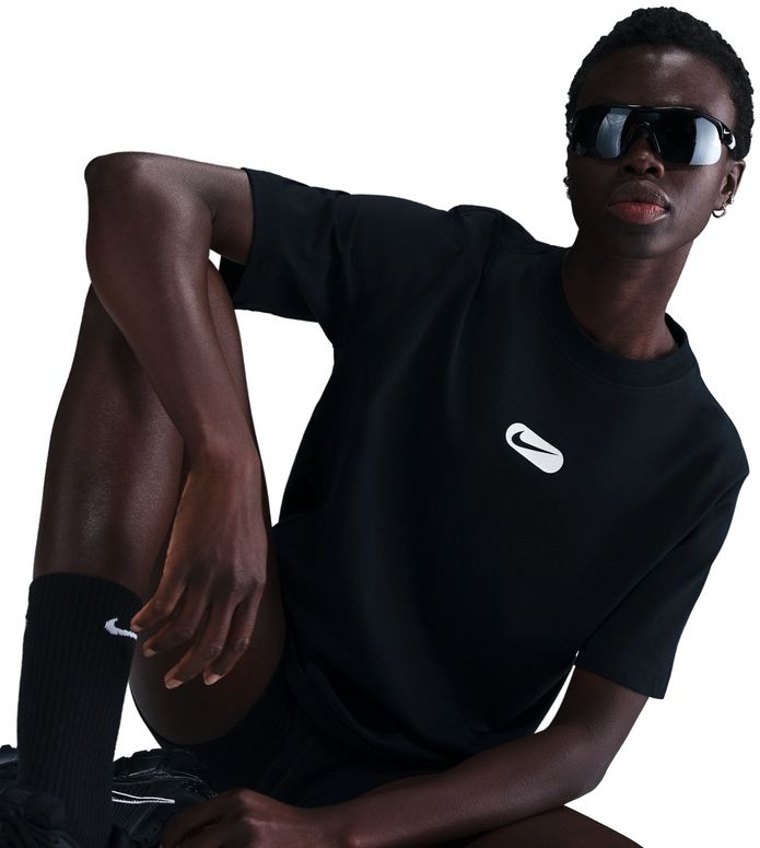 Футболка Nike W NSW CLUB SS TEE OC SWOOSH женская - 6