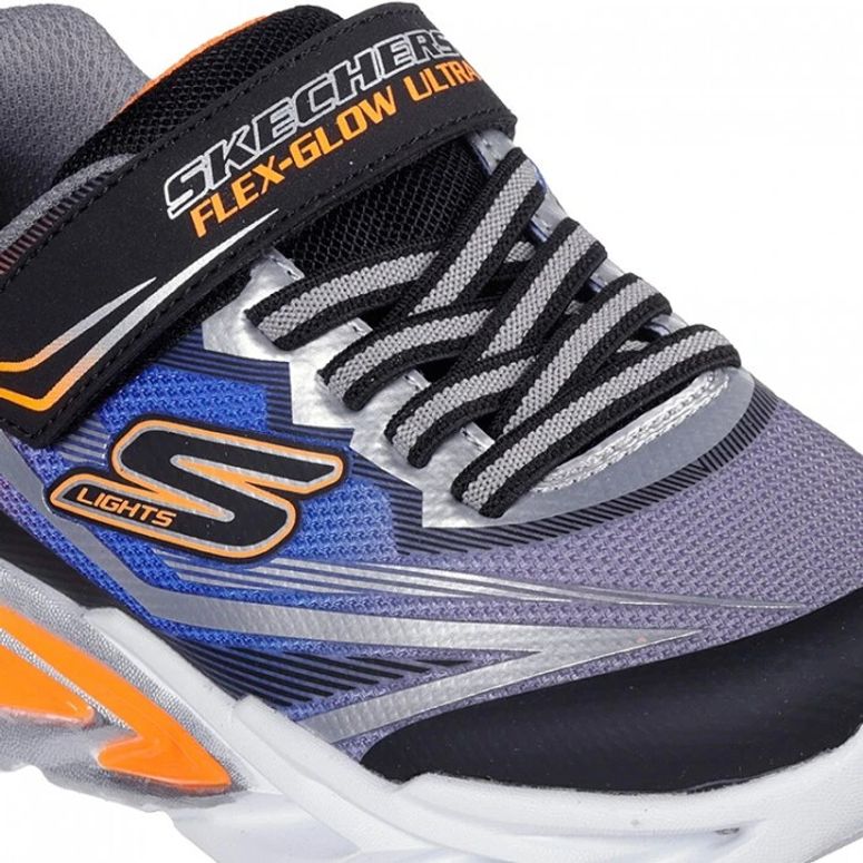 Кроссовки SKECHERS Lighted Gore & Strap Sneaker W/ Midsole Techpiece для мальчика - 3