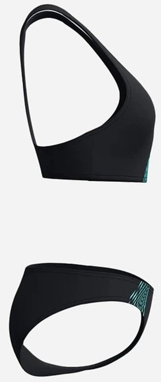 Купальник Speedo PLMT 2PC AF BLUE женский - 3