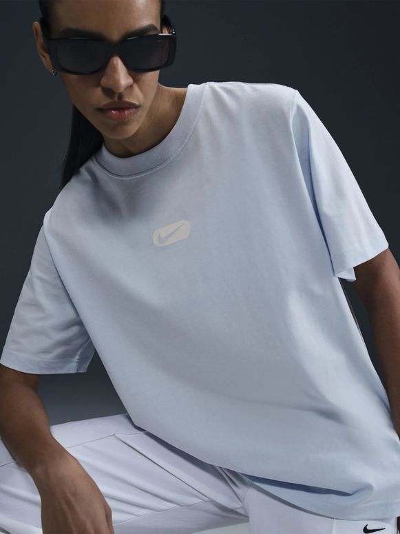 Футболка Nike W NSW CLUB SS TEE OC SWOOSH женская - 4