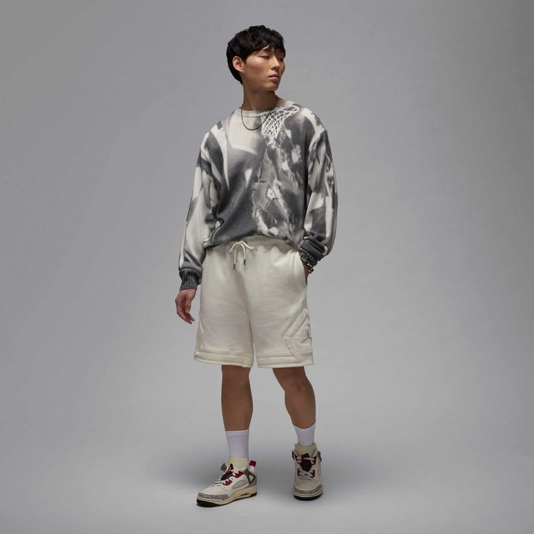 Шорты Jordan M J FLIGHT FLC DMND SHORT мужские - 7