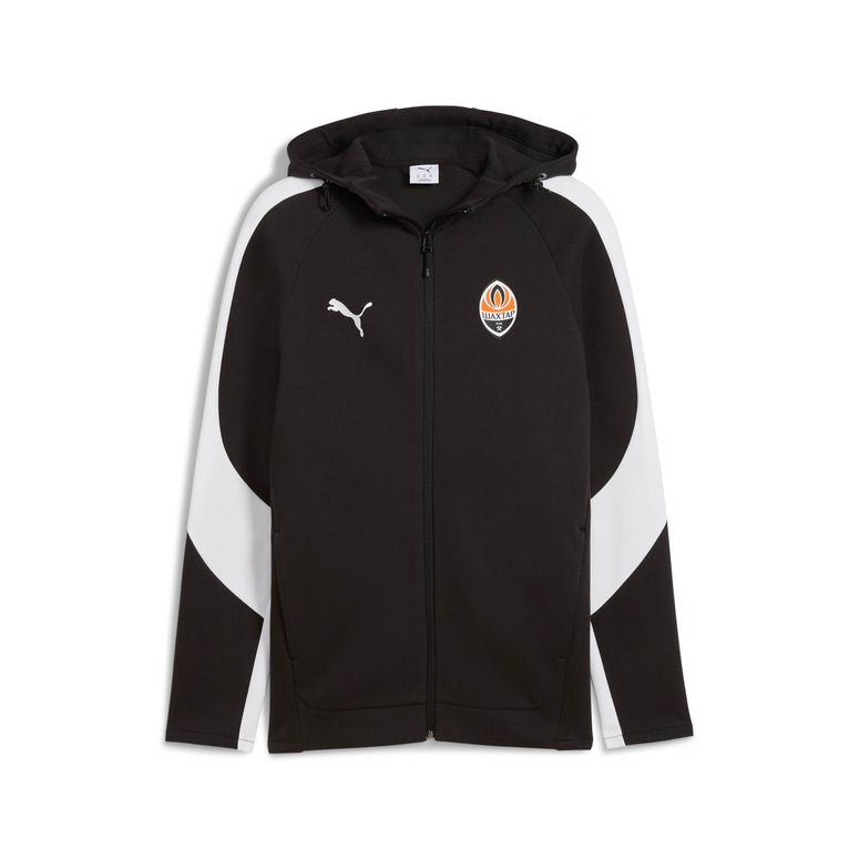 Джемпер Puma FCSD EVOSTRIPE Hooded Jacket PUMA Black- мужской - 1