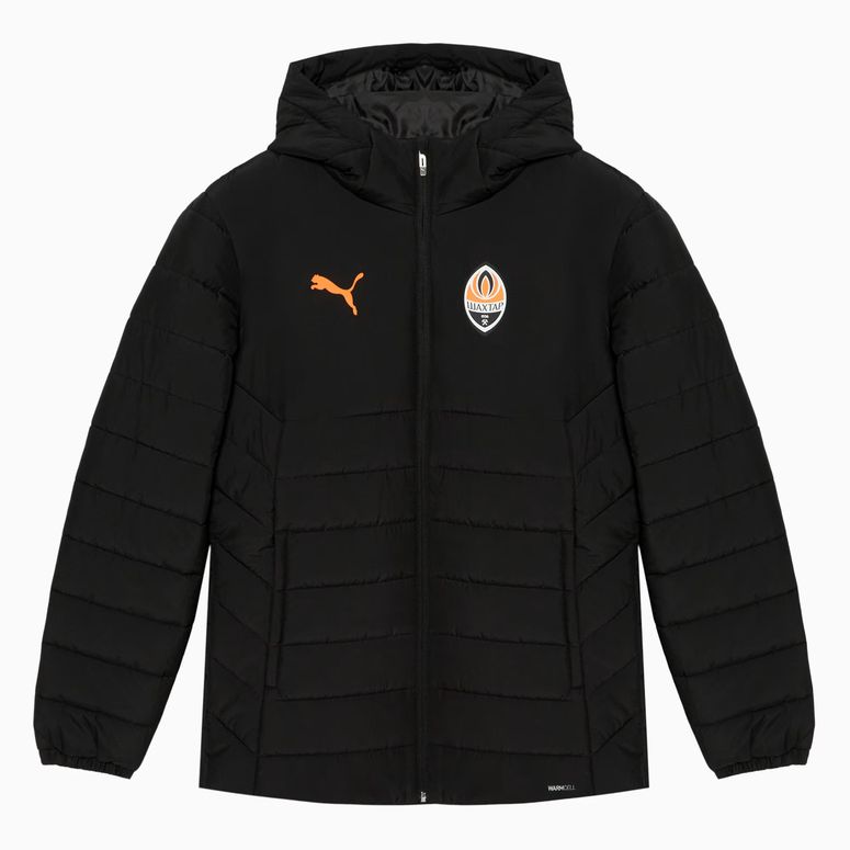 Куртка Puma FCSD Hooded Padded Jacket PUMA Black-Ric мужская - 1