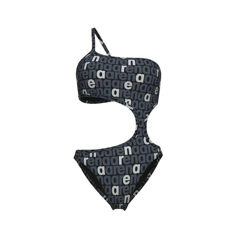 Купальник Arena LOGOTYPE SWIMSUIT SINGLE SHOULDER женский - 3