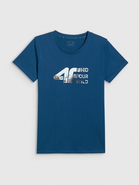 Футболка 4F TSHIRT  F2775 жіноча - 5